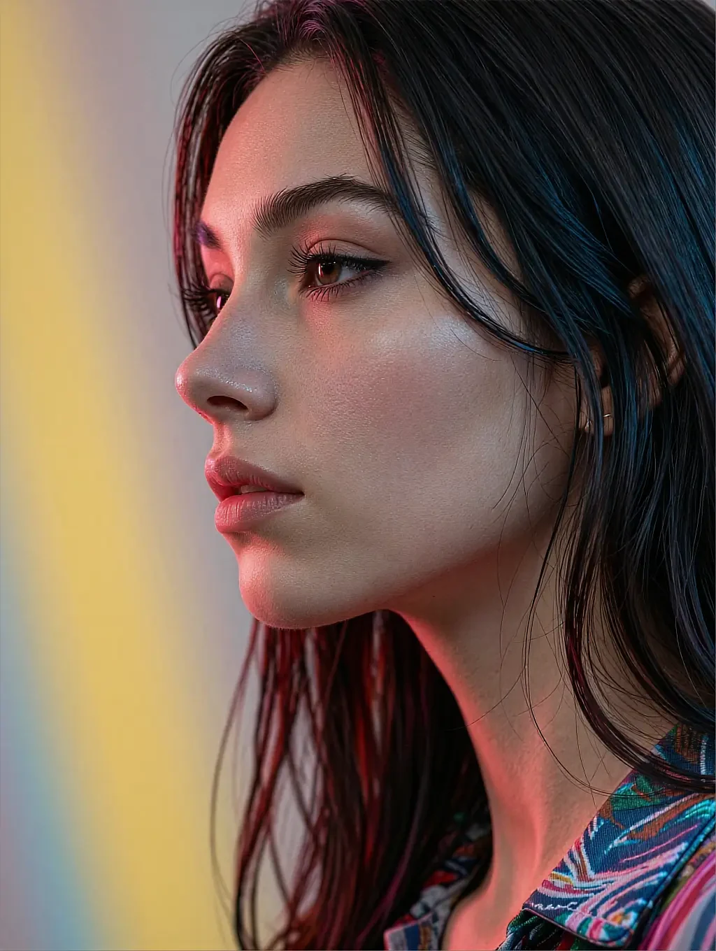 Fictional AI partner shown on the AI sex explainer page, in a plain daylight portrait